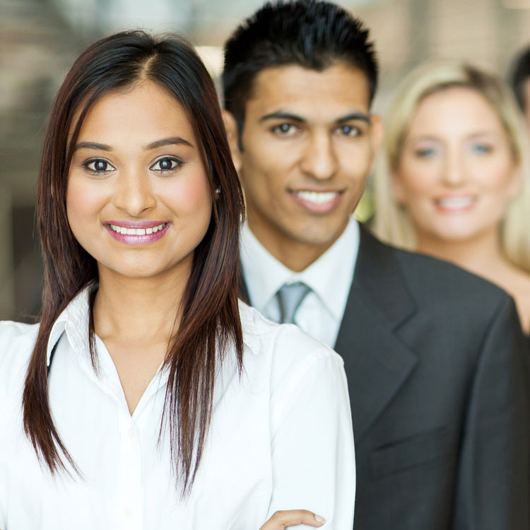 Santa Monica College Skills for the 21st Century event poster featuring workplace professionals